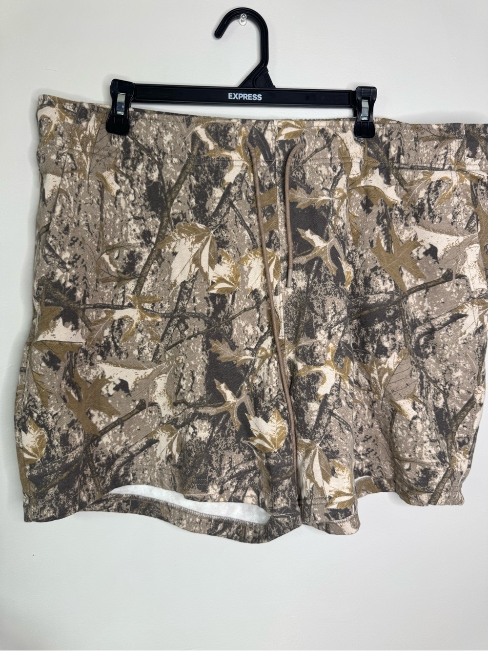 Aeropostale Brown and Tan Camouflage Print Men’s Shorts